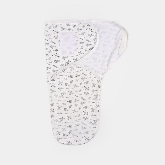 Baby Swaddle with Cap & Mittens Set