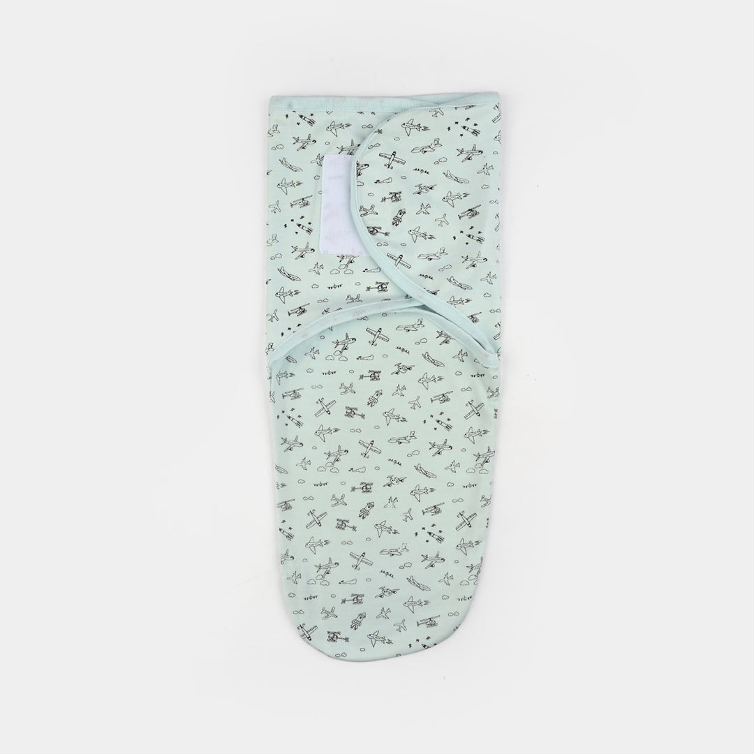 Baby Swaddle with Cap & Mittens Set