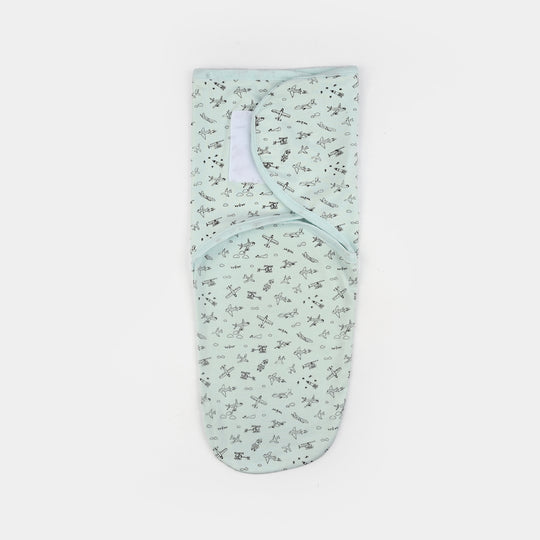 Baby Swaddle with Cap & Mittens Set