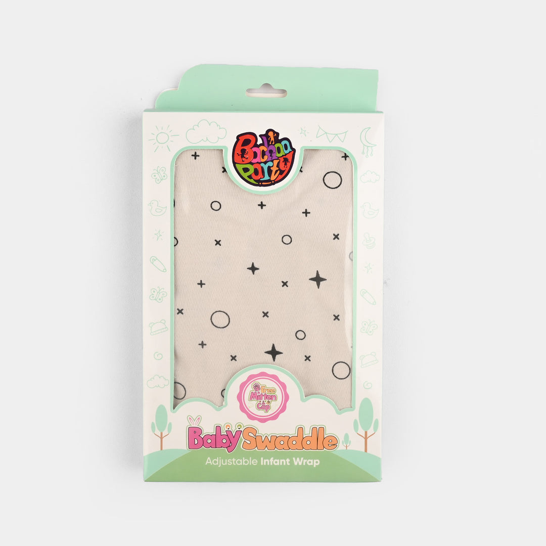 Baby Swaddle with Cap & Mittens Set