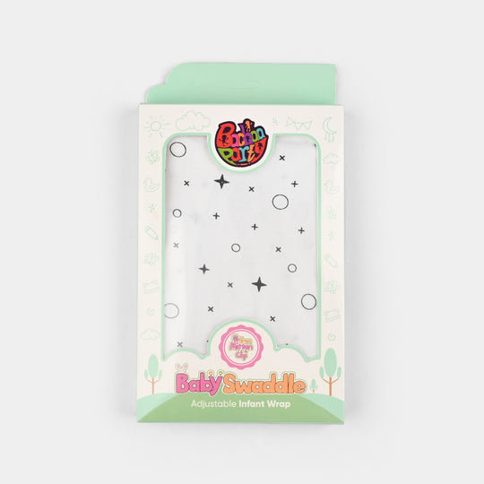 Baby Swaddle with Cap & Mittens Set