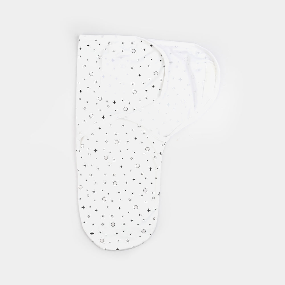 Baby Swaddle with Cap & Mittens Set
