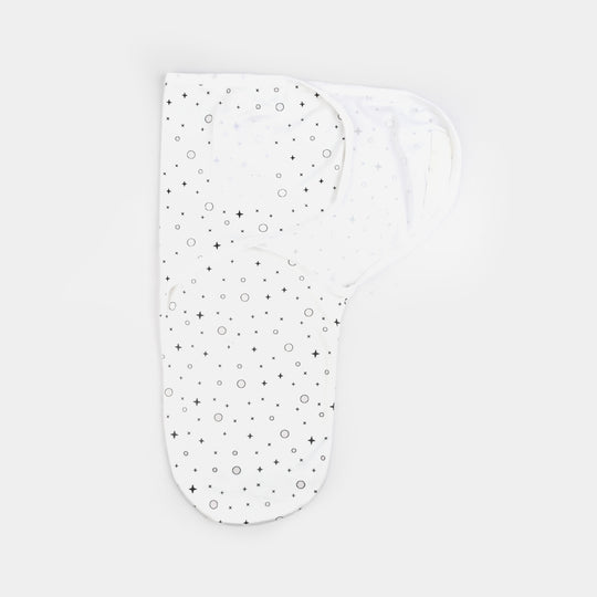 Baby Swaddle with Cap & Mittens Set