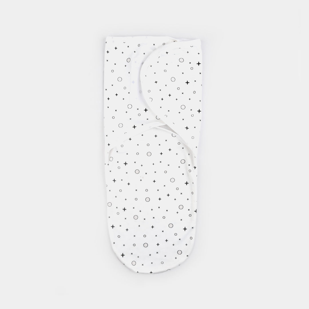 Baby Swaddle with Cap & Mittens Set