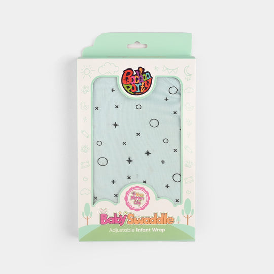 Baby Swaddle with Cap & Mittens Set