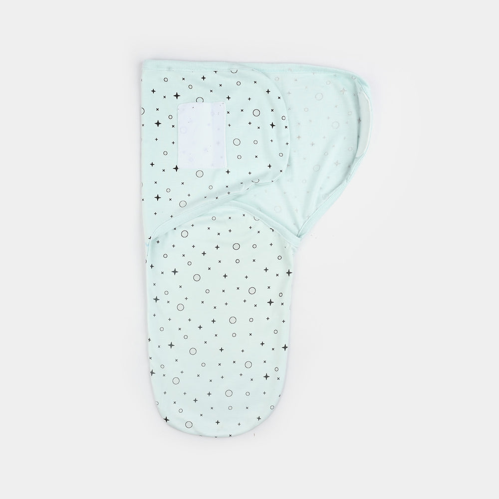Baby Swaddle with Cap & Mittens Set