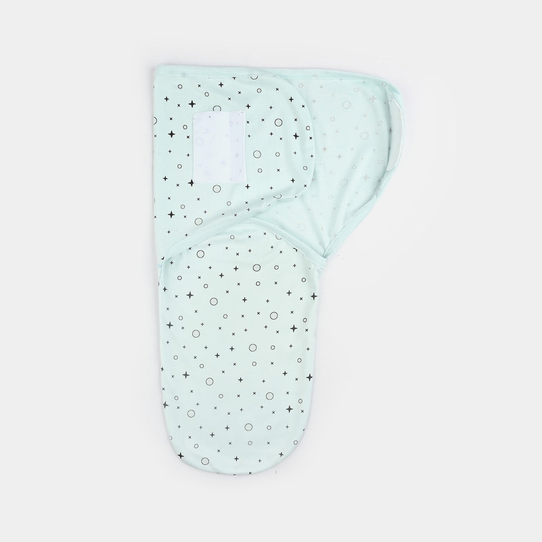 Baby Swaddle with Cap & Mittens Set