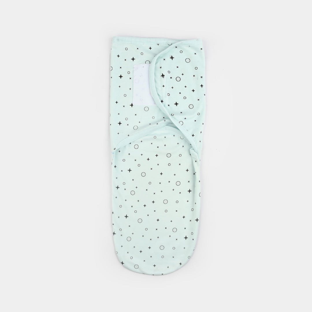 Baby Swaddle with Cap & Mittens Set