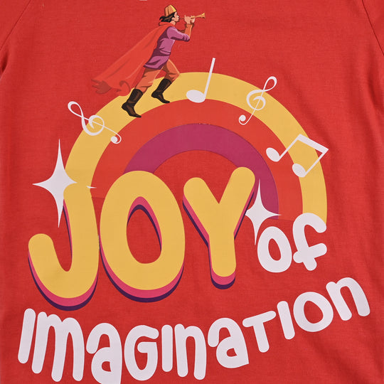 Boys Jersey/Terry T-Shirt Imagination-Red