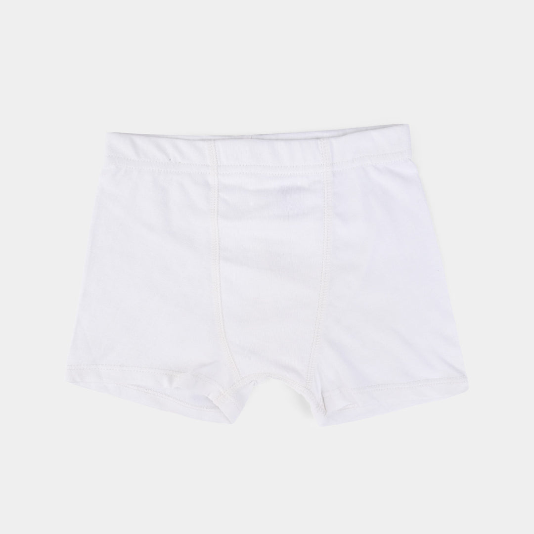 Boys Cotton Jersey Basic Boxer-Pack Of 2-Black/White