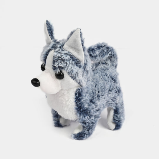 Sound Music & Walking Husky Pet for Kids