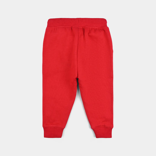 Infant Boys Fleece Pajama -C.Red