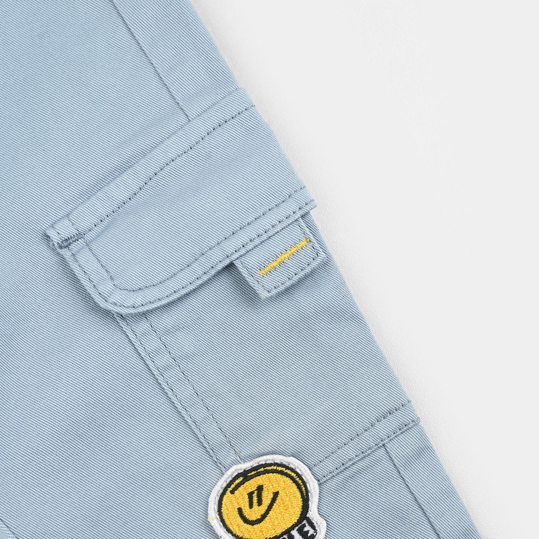 Infant Boys Denim Stretch Pant Make Me Happy