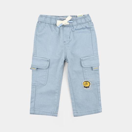 Infant Boys Denim Stretch Pant Make Me Happy