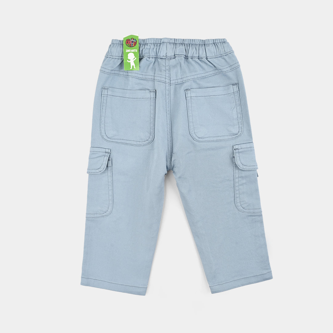 Infant Boys Denim Stretch Pant Make Me Happy