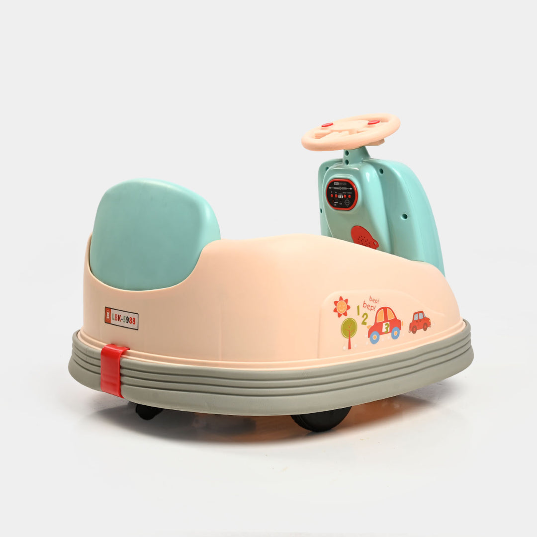 Rechargeable Electric Bumper Ride-On Car with Remote Control – Fun & Safe Ride for Kids