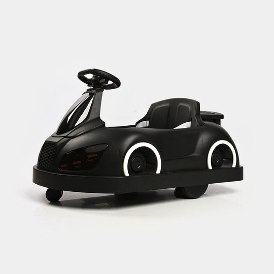 Rechargeable 360° Spin Electric Bumper Ride-On Car