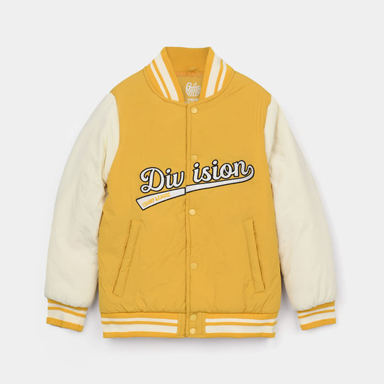 Boys Quilted Jacket - Yellow