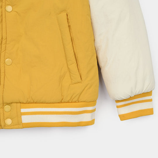 Boys Quilted Jacket - Yellow