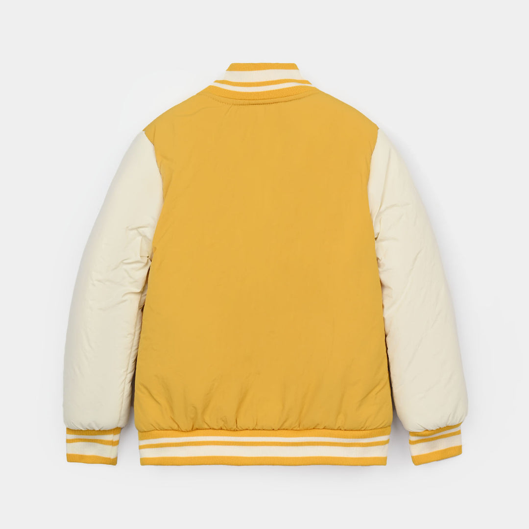 Boys Quilted Jacket - Yellow