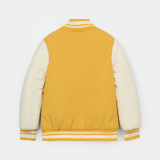 Boys Quilted Jacket - Yellow