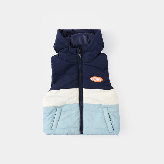 Infant Boys Hooded Jacket - Navy