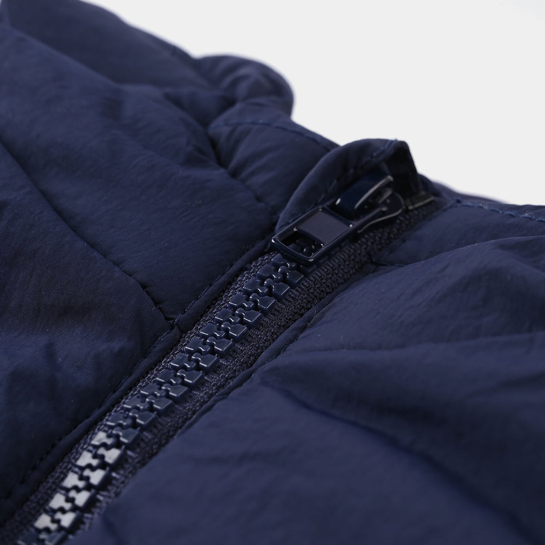 Infant Boys Hooded Jacket - Navy