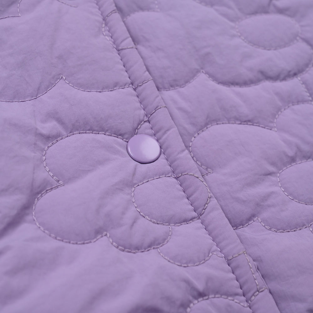 Infant Girls Hooded Jacket Floral-Purple