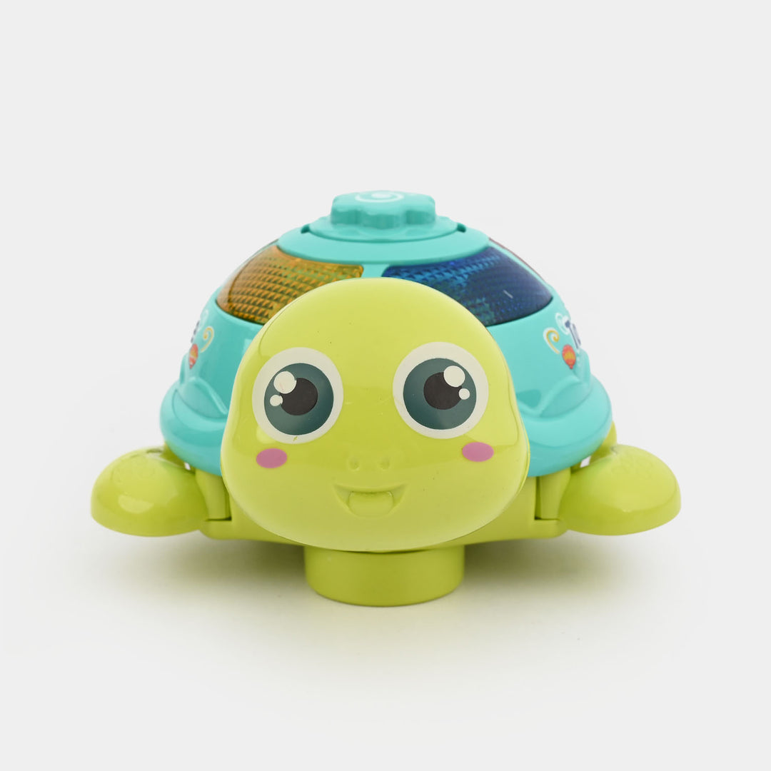 Funny Tortoise With Light & Music