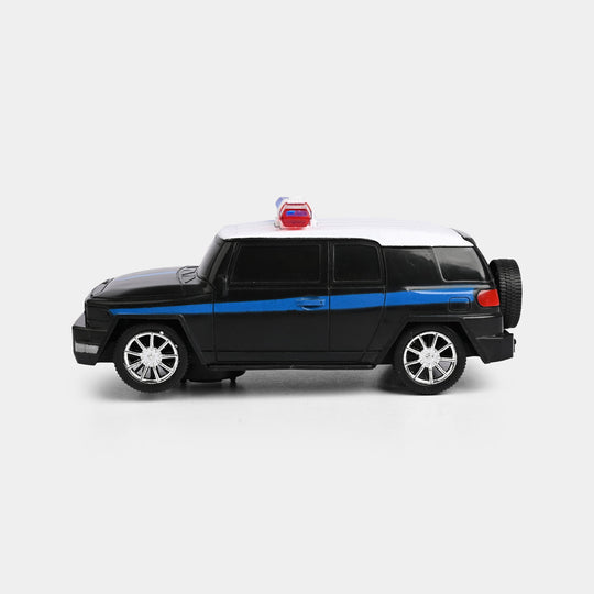 ELECTRIC LIGHT & MUSICAL POLICE CAR TOY