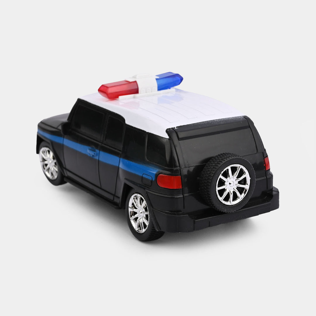 ELECTRIC LIGHT & MUSICAL POLICE CAR TOY