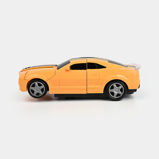 Robot Transformer Car For Kids