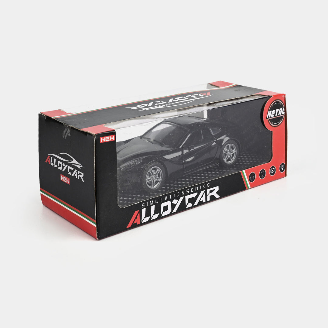 Die-Cast Model Car with Light & Sound for Kids