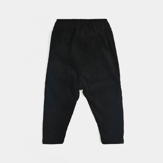 Infant Boys Denim Stretch Corduroy Pant We Live-BLACK