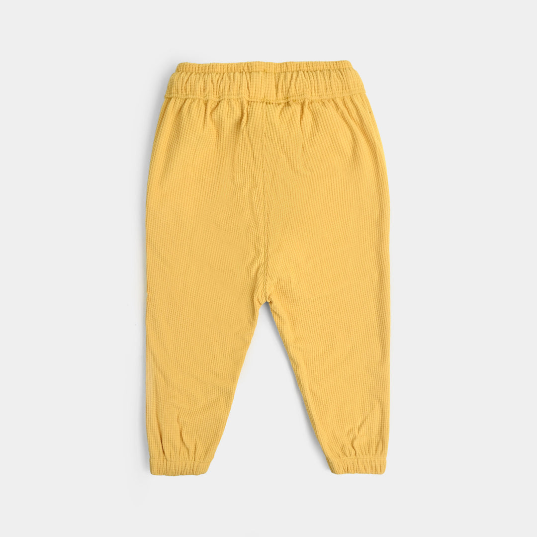 Infant Girls Corduroy Pant Frill-Citrus