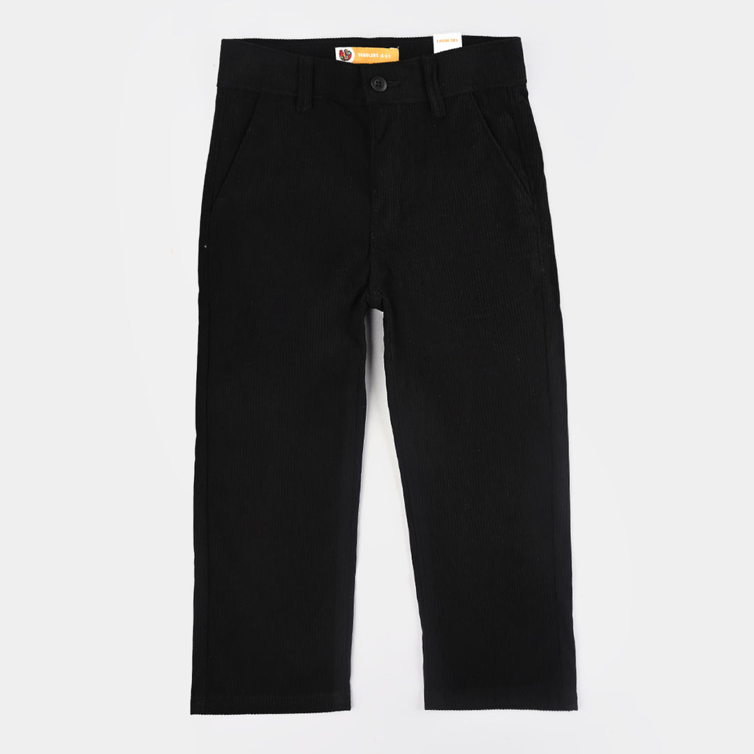 Boys Corduroy Pant Cord-BLACK