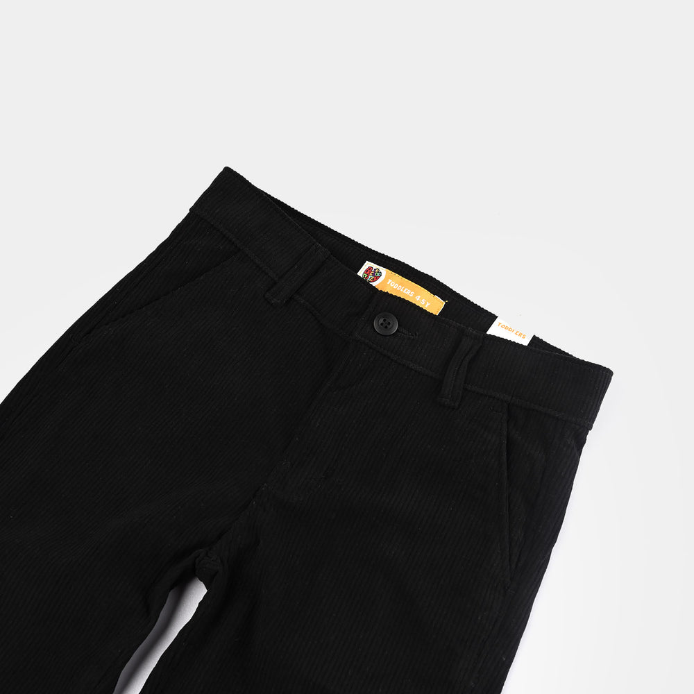 Boys Corduroy Pant Cord-BLACK