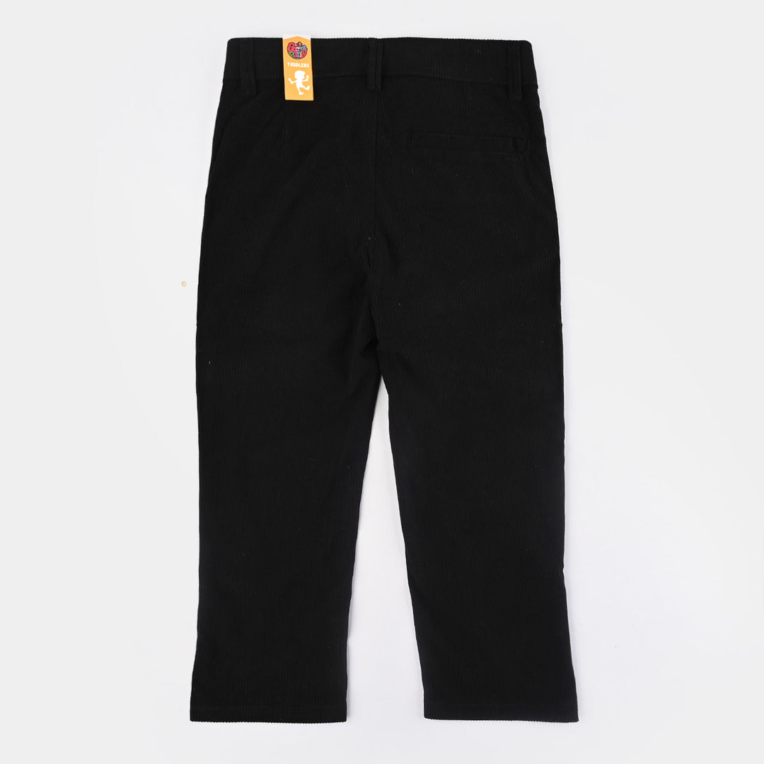 Boys Corduroy Pant Cord-BLACK
