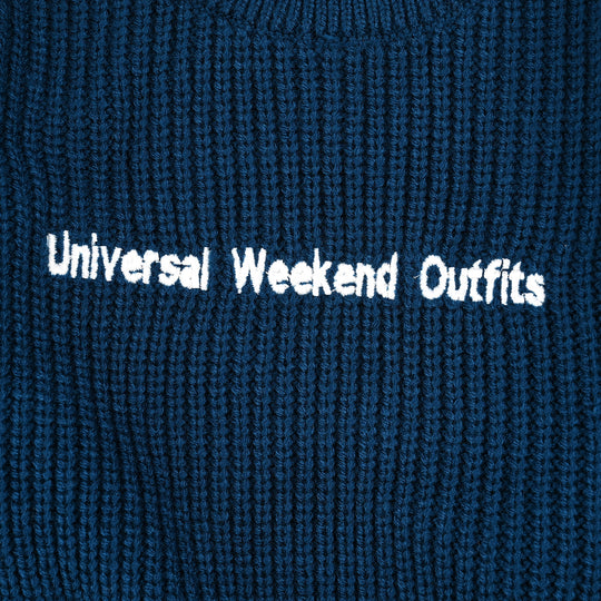Boys F/S Sweater Weekend Outfits-Blue