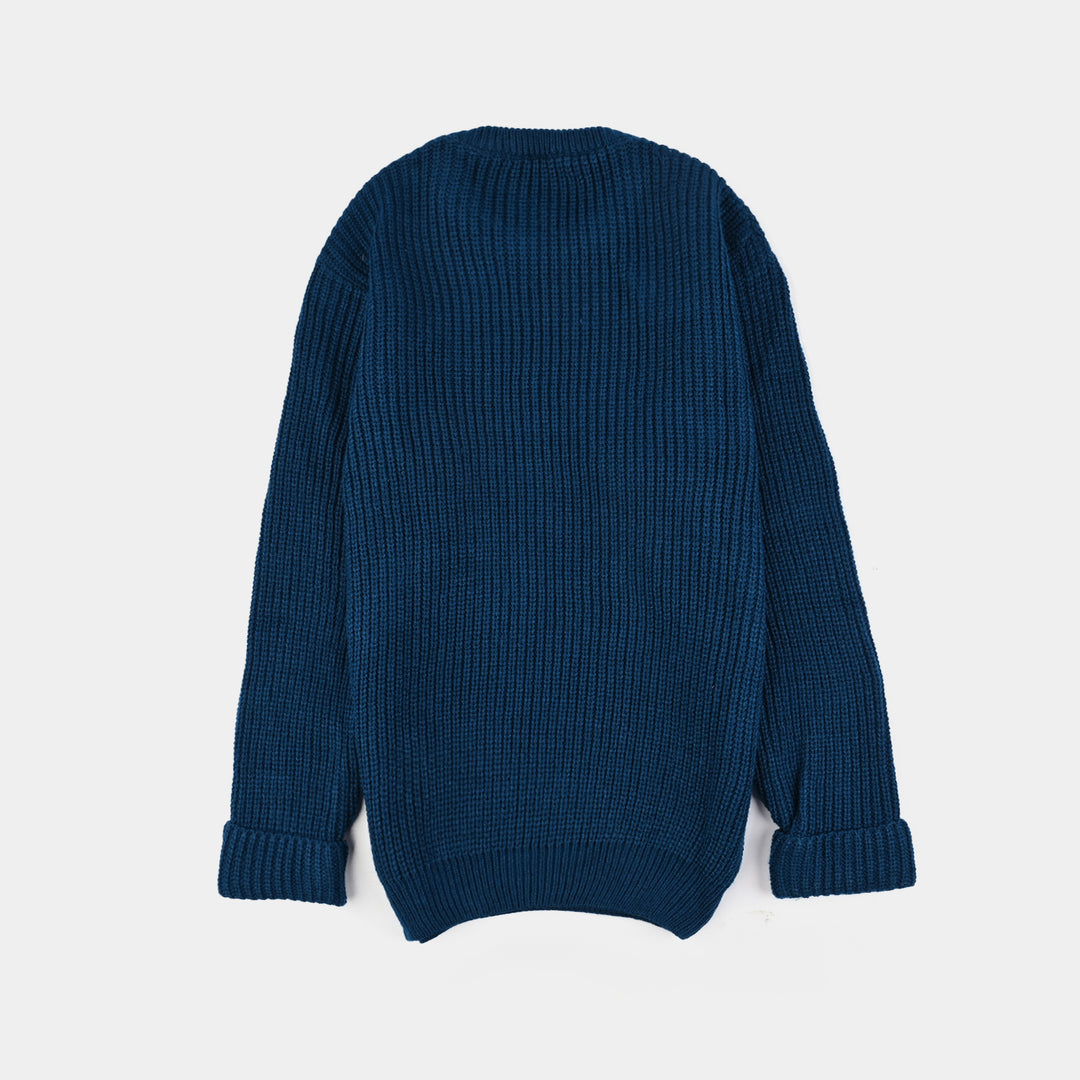 Boys F/S Sweater Weekend Outfits-Blue