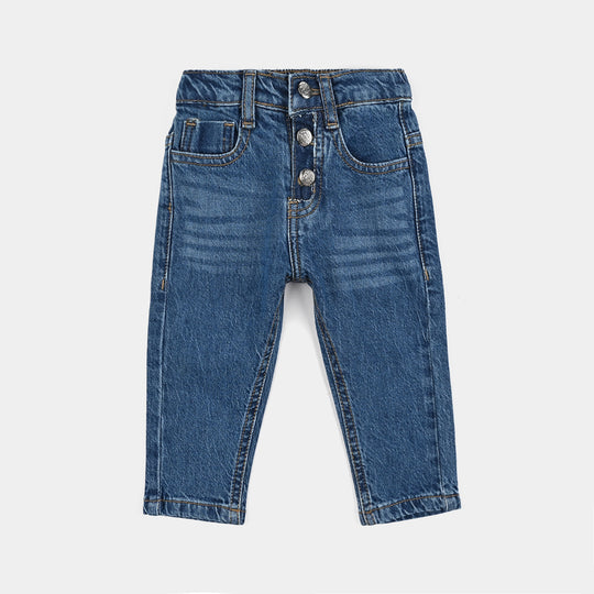 Infant Girls Denim Stretch Pant Sanrio-DARK BLUE