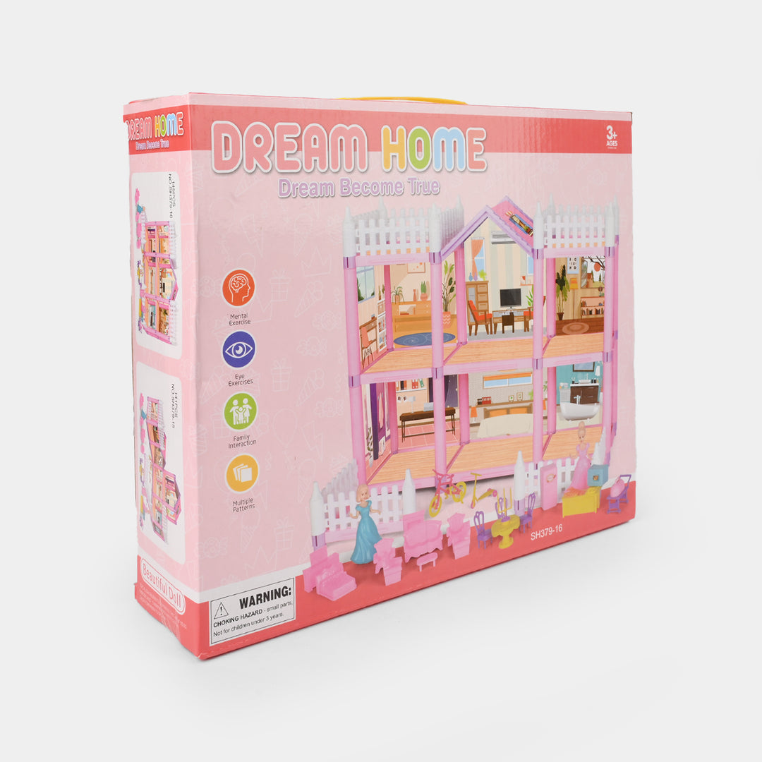 DIY Doll House Play Set For Kids