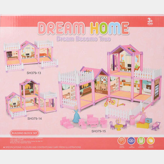 DIY Doll House Play Set For Kids