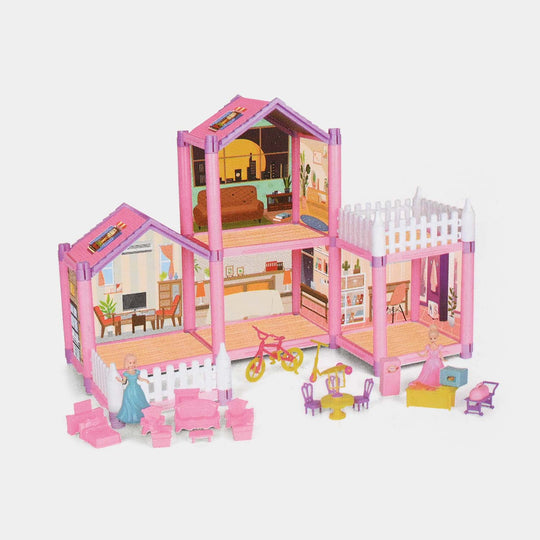 DIY Doll House Play Set For Kids