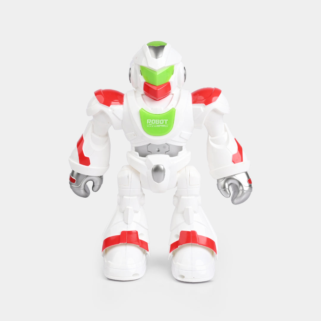 Remote Control Robot Dancing with LED Lights and Music