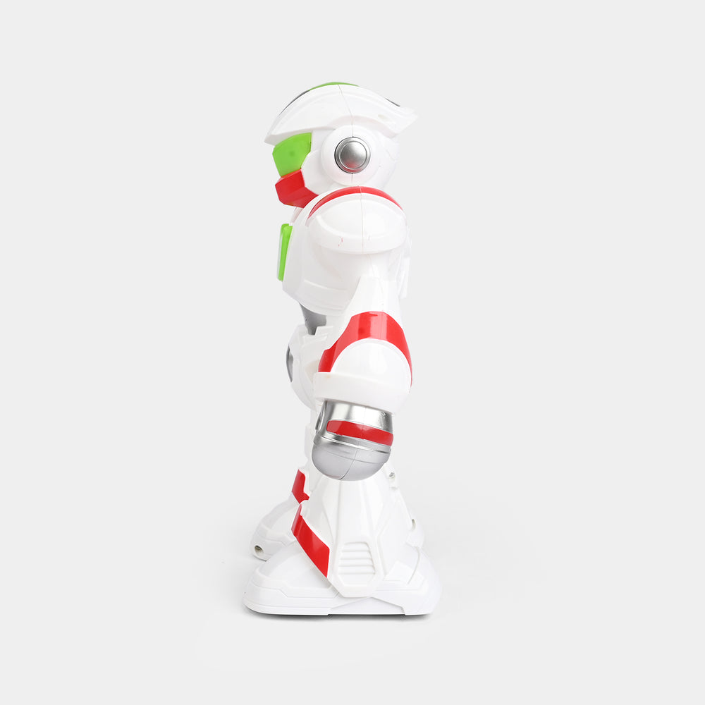 Remote Control Robot Dancing with LED Lights and Music