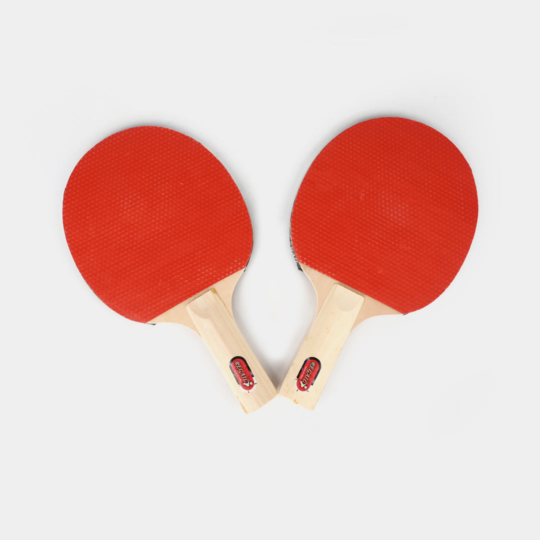 Table Tennis Racket Pair With 2 Balls for Kids