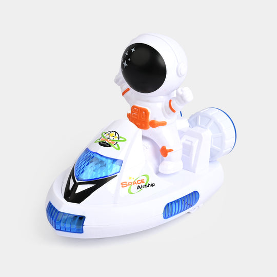 Universal Space Airship Musical Toy with Lights