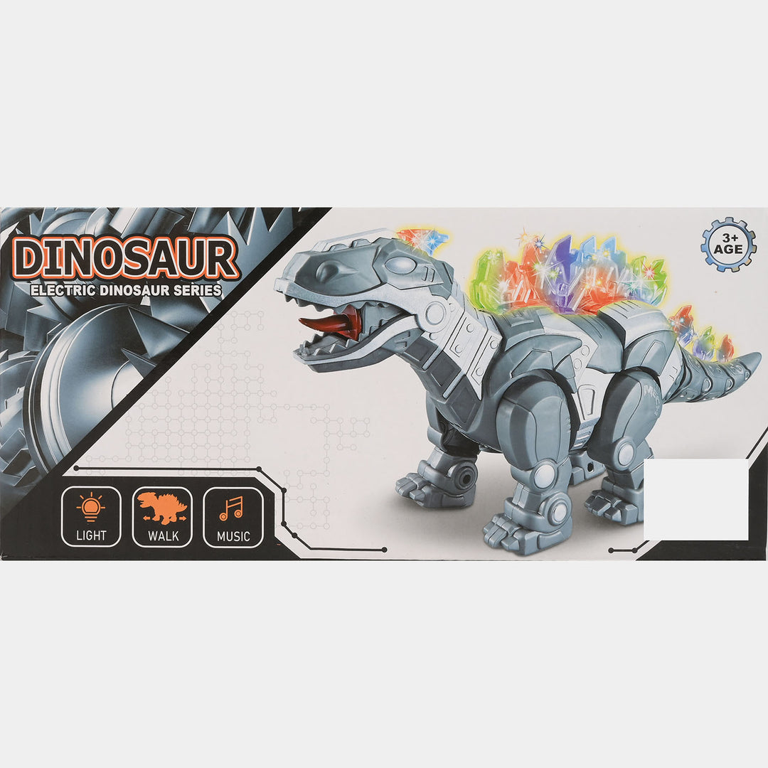 Electric Stegosaurus With Light & Sound For Kids