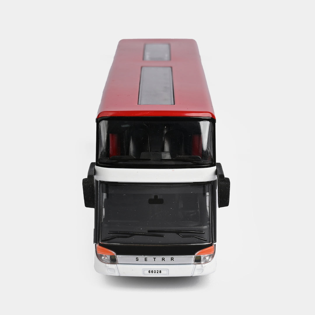 Die-Cast Double-Decker Transport Bus